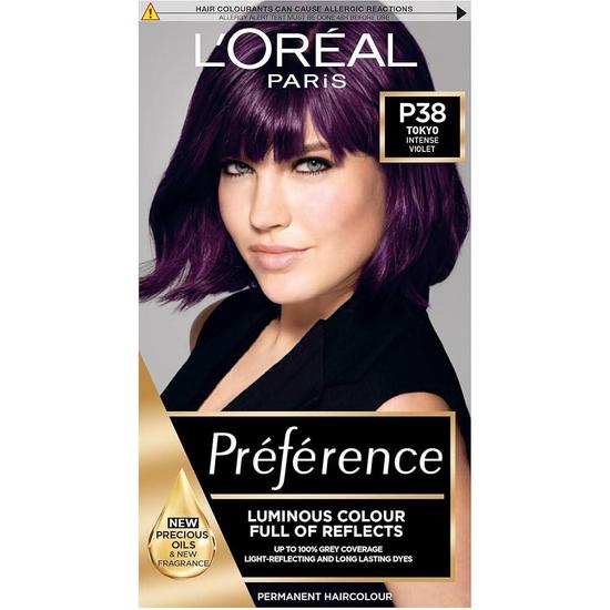 L'Oreal Paris Preference Infinia Permanent Colour P38 Violet Vendetta