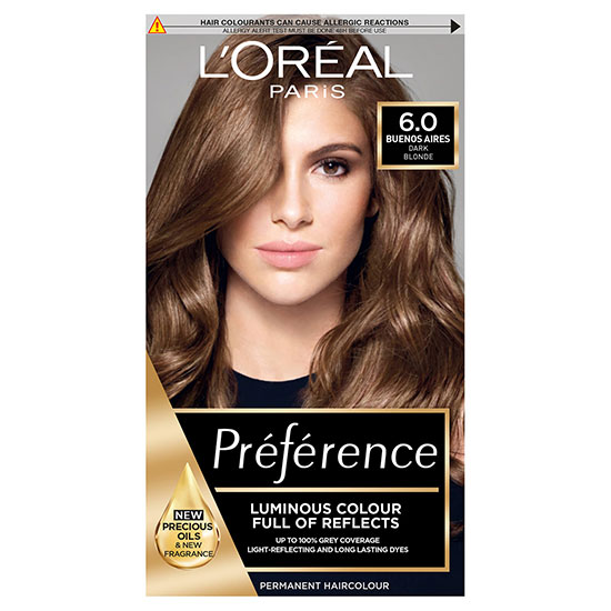 L Oreal Paris Preference Infinia Permanent Hair Dye 6 Capri