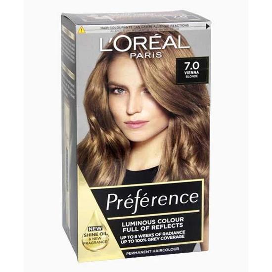 L'Oreal Paris Preference Luminous Permanent Hair Colour Vienna Blonde