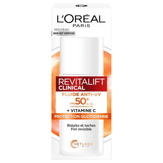 L'Oreal Paris Revitalift Clinical Daily Anti UV Fluid SPF 50 Plus 50ml