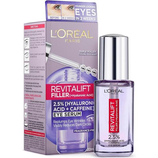 L'Oreal Paris Revitalift Filler Anti Wrinkle Eye Serum 15ml