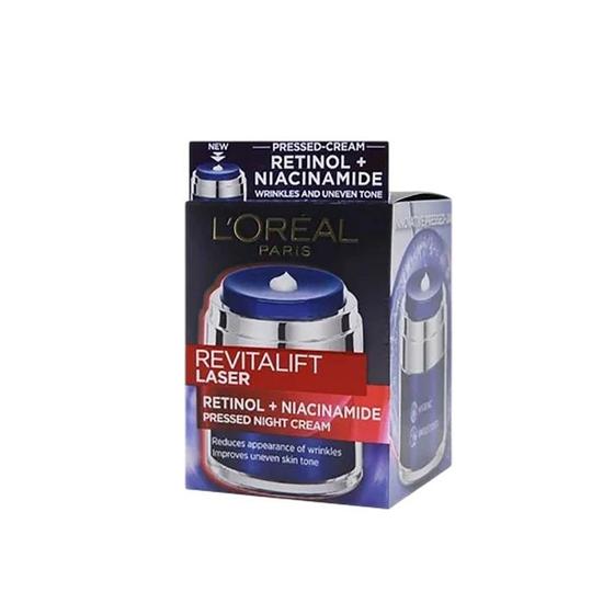 L'Oreal Paris Revitalift Laser Retinol Niacinamide Pressed Night Cream