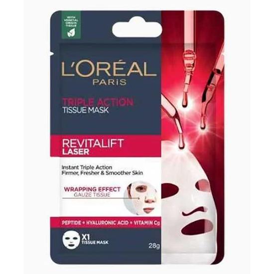 L'Oreal Paris Revitalift Laser Triple Action Tissue Mask 28g