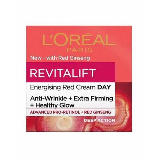 L'Oreal Paris Revitalift Red Ginseng Energising Red Cream Day 50ml