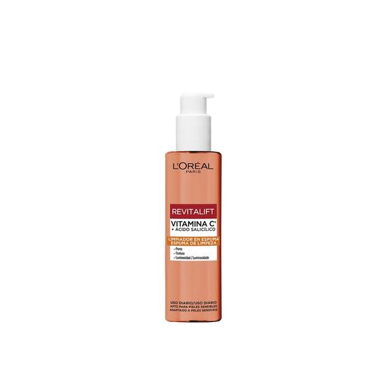 L'Oreal Paris Revitalift Vitamin C + Salicylic Acid Foaming Cleanser 150ml