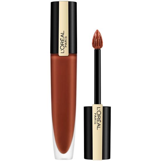 L'Oreal Paris Rouge Signature Metallic Liquid Lipstick 202 Hypnotise