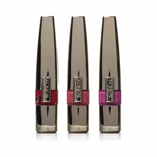 L'Oreal Paris Shine Caress Lip Gloss Trio Set 3 x 6ml