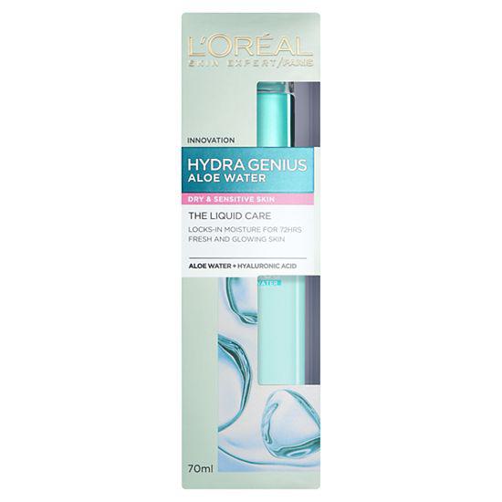 L'Oreal Paris Skin Expert Hydra Genius Aloe Water Normal To Dry Skin 70ml