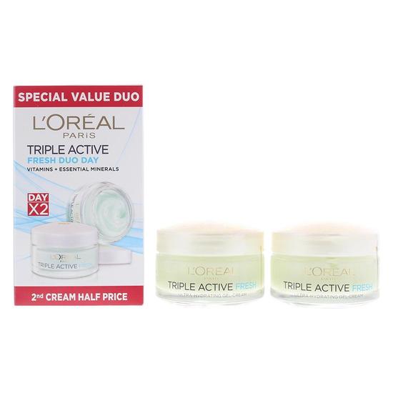 L'Oreal Paris Triple Action Fresh Cream 50ml X 2