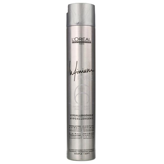 L'Oréal Professionnel Infinium Pure Soft Hold Hairspray 500ml