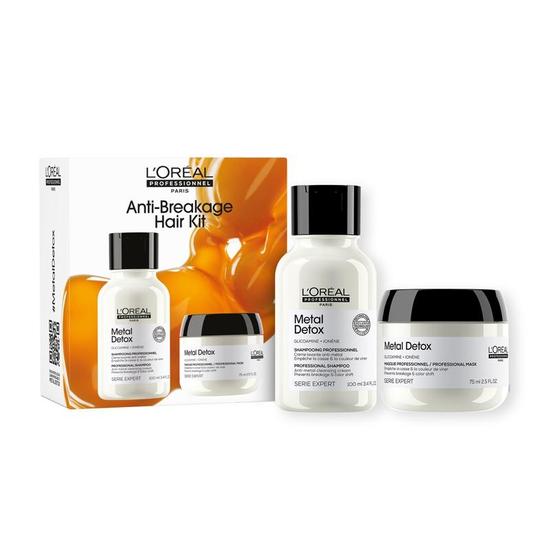 L'Oréal Professionnel Metal Detox Anti-breakage Shampoo & Hair Mask Kit