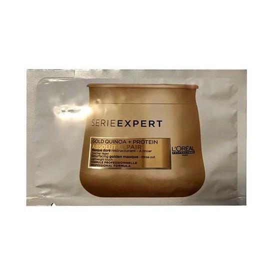 L'Oréal Professionnel Serie Expert Gold Quinoa Absolut Repair Instant Resurfacing Masque Sachet