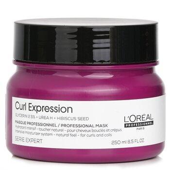 L'Oréal Professionnel Serie Expert Serie Expert Curl Expression Glycerin 2.5% + Urea H + Hibiscus Seed Professional Mask