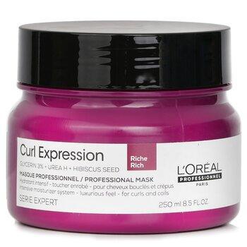 L'Oréal Professionnel Serie Expert Serie Expert Curl Expression Glycerin 3% + Urea H + Hibiscus Seed Rich Professional Mask