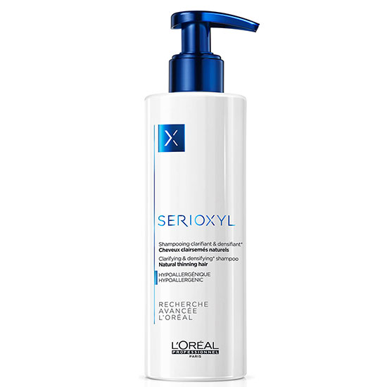 L'Oréal Professionnel Serioxyl Clarifying & Densifying Shampoo For Natural Thinning Hair 250ml