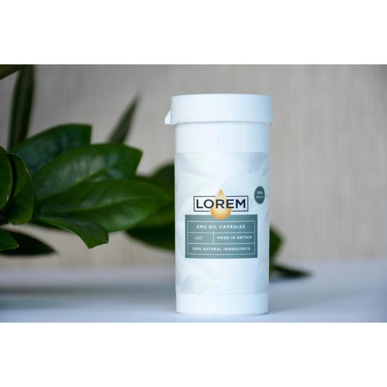 Lorem Emu Oil Capsules