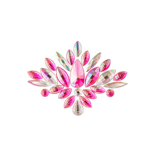 Lottie London Self Adhesive Face Gems Sunset Haze