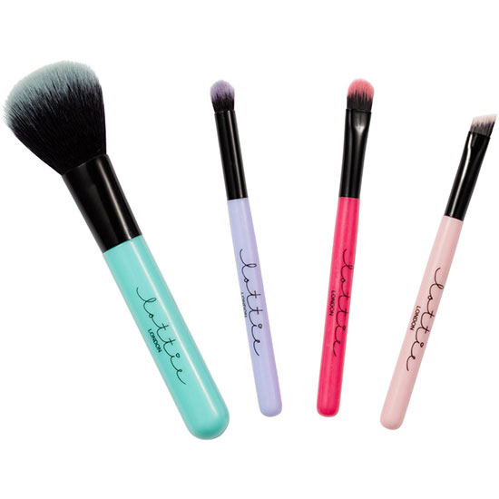 Lottie London Tools on Tour 4 Piece Mini Brush Set
