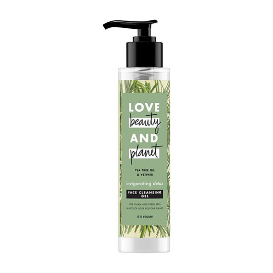 Love Beauty and Planet Invigorating Detox Face Cleansing Gel