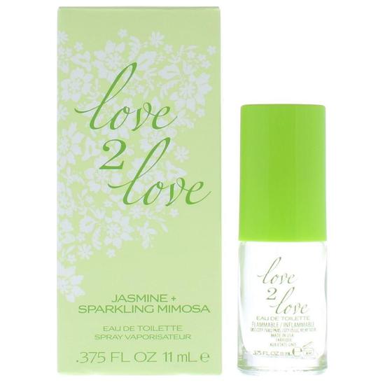 Love2Love Jasmine + Sparkling Mimosa Eau De Toilette 11ml