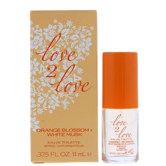 Love2Love Love 2 Love Orange Blossom + White Musk Eau De Toilette 11ml