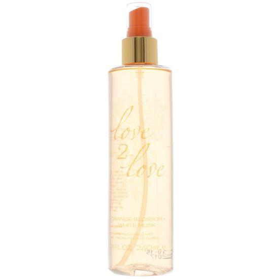 Love2Love Orange Blossom + White Musk Fragrance Mist