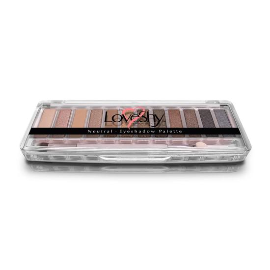 LoveShy Neutral 12 Shade Eyeshadow Palette