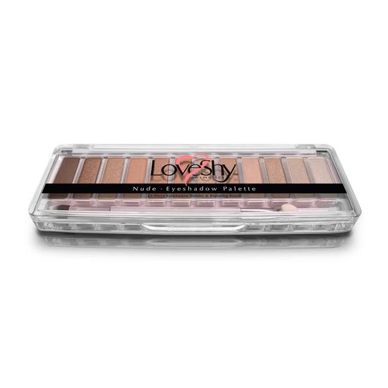 LoveShy Nude 12 Shade Eyeshadow Palette