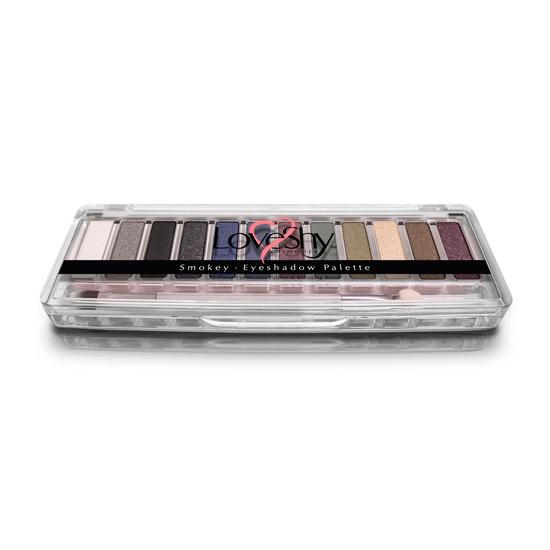 LoveShy Smokey 12 Shade Eyeshadow Palette