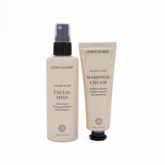Löwengrip Instant Glow Set Whipped Cream + Facial Mist Imperfect Box