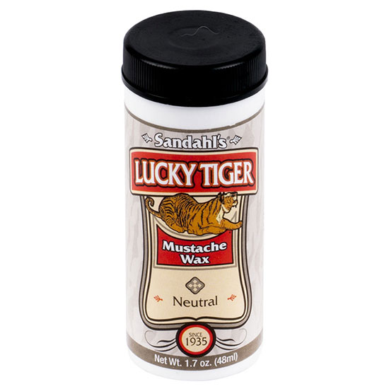 Lucky Tiger Moustache Wax