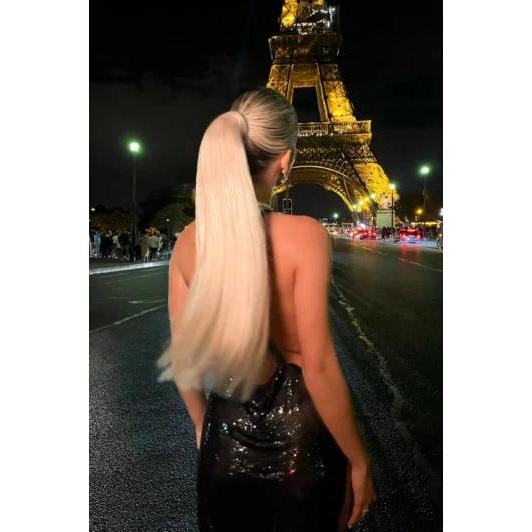 LullaBellz Luxury Gold 22" Human Hair Pony BLONDES | CALIFORNIA BLONDE