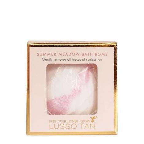 Lusso Tan Bath Bomb Tan Remover Summer Meadow