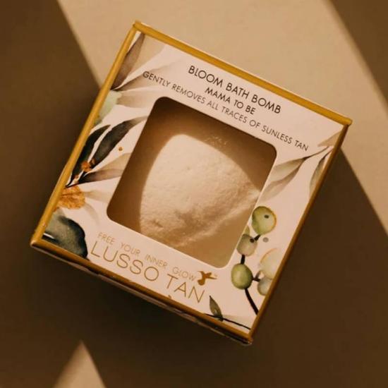 Lusso Tan Bloom Pregnancy Bath Bomb