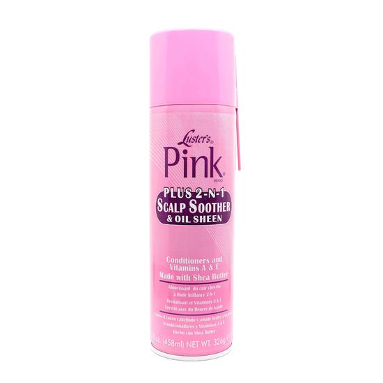 Luster's Pink Plus 2-n-1 Scalp Soother & Sheen Spray 15.5oz