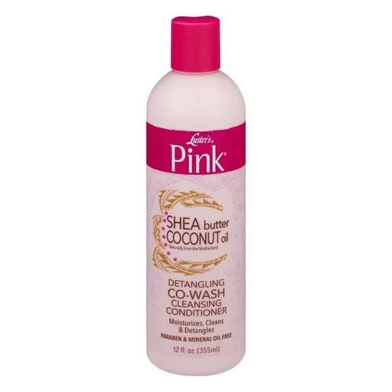 Luster's Pink Shea Butter Coconut Oil Detangling Co-Wash Cleansing Conditioner 12oz