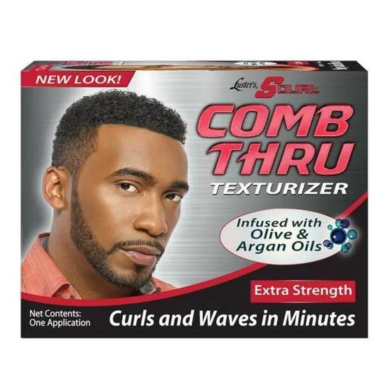 Luster's SCurl Comb Thru Texturizer Kit Application Extra Strength