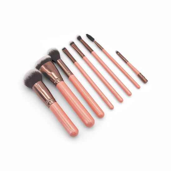 Luxie Complete Face Set Rose Gold Edition Brush Set Imperfect Box