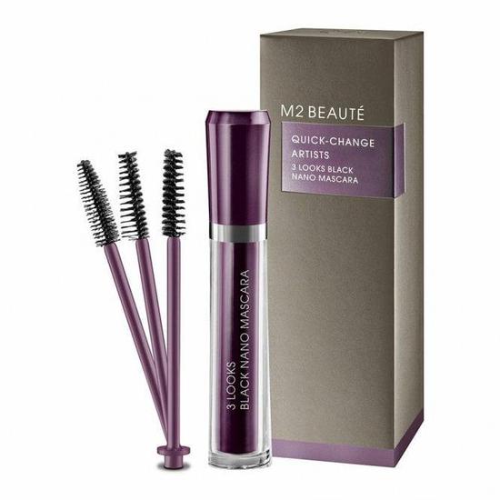 M2 BEAUTÉ 3 Looks Black Nano Mascara 6ml