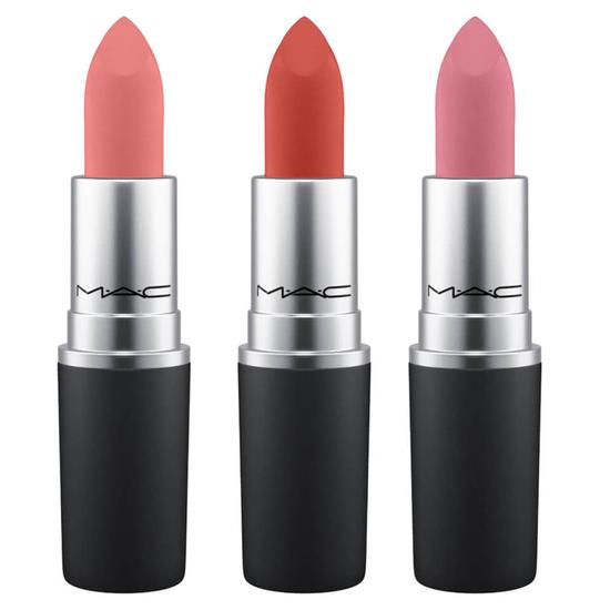 MAC Powder Kiss Lipstick Trio Pink