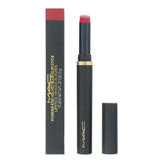 MAC Powder Kiss Velvet Blur Slim Stick Lipstick 889 Ruby