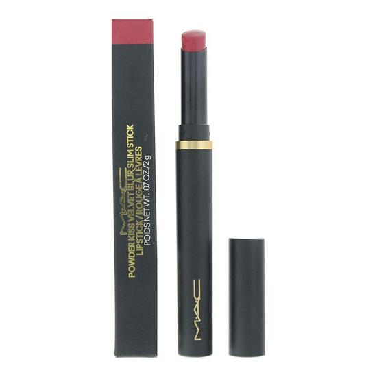 MAC Powder Kiss Velvet Blur Slim Stick Lipstick 890 Wild Sumac