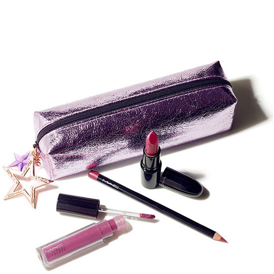 MAC Starlit Lip Bag Berry