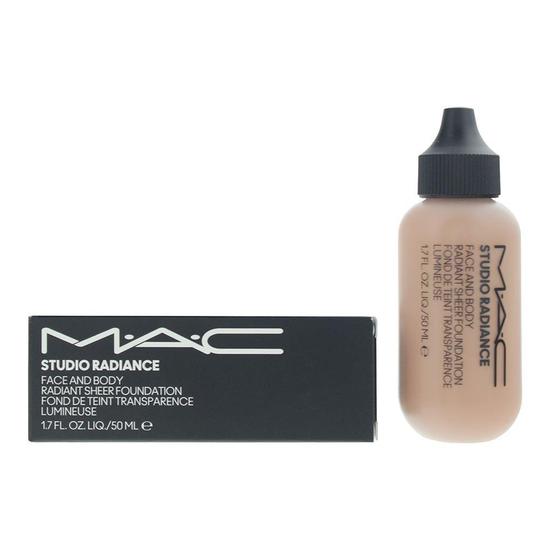 MAC Studio Radiance Foundation Face & Body Radiant Sheer N4