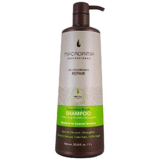 Macadamia Professional Nourishing Repair Shampoo Medium To Coarse Hair 1000ml
