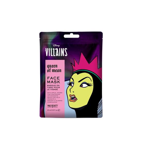 Mad Beauty Disney Villains Evil Queen Sheet Face Mask Queen Of Mean Apple 25ml