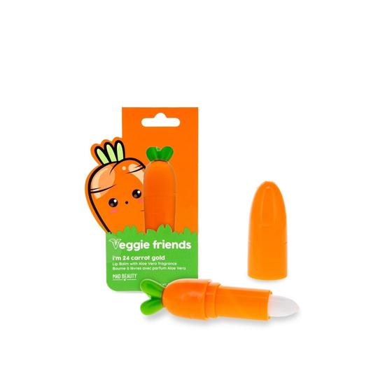 Mad Beauty Veggie Friends Carrot Lip Balm 3.2g