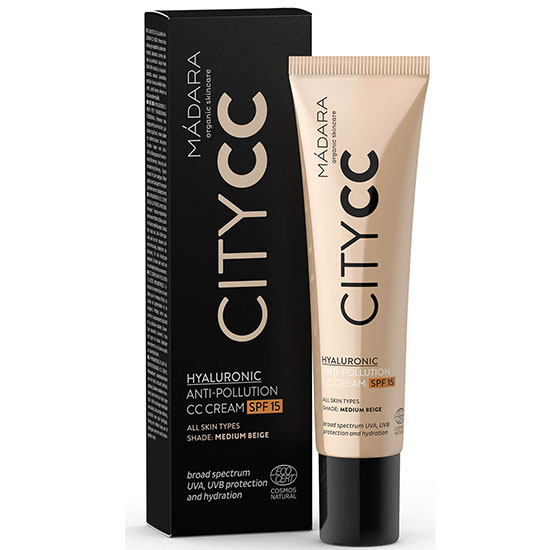 Madara City CC Cream SPF 15 Medium Beige 40ml