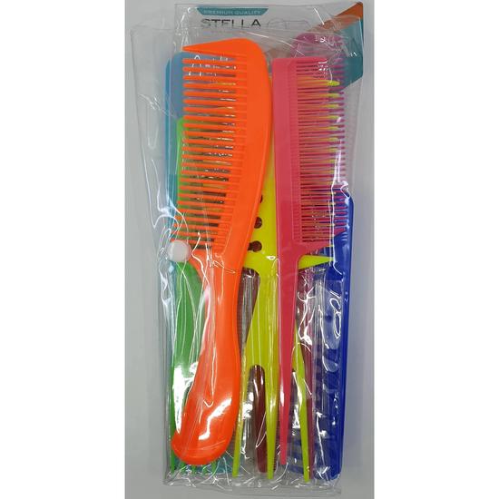 Magic Collection Accessories Magic Collection 10 Pcs Comb Set Assorted 24260ast
