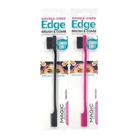 Magic Collection Accessories Magic Collection Double Sided Edge Brush & Comb Edge01jar